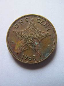 Багамские острова 1 цент 1968