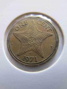 Багамские острова 1 цент 1971