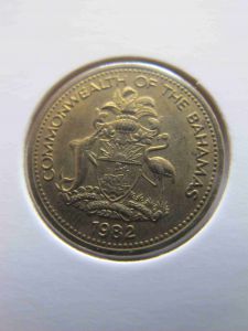 Багамские острова 1 цент 1982