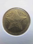 Монета Багамские острова 1 цент 1982