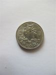 Монета Барбадос 10 центов 1973