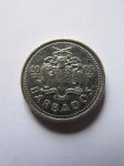 Монета Барбадос 10 центов 2005