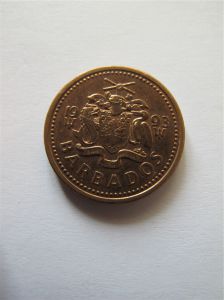 Барбадос 1 цент 1993