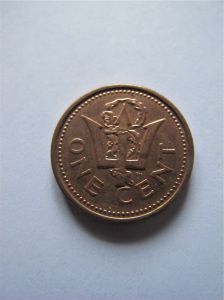 Барбадос 1 цент 2002