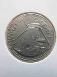 Монета Барбадос 25 центов 1987