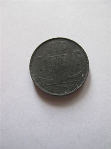 Бельгия 1 франк 1944