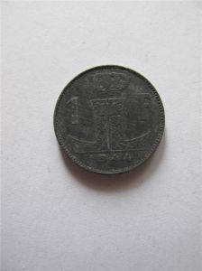 Бельгия 1 франк 1944 года