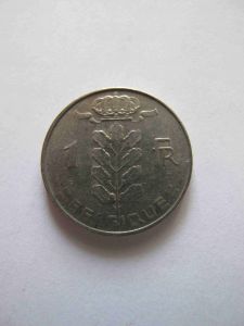 Бельгия 1 франк 1972 BELGIQVE