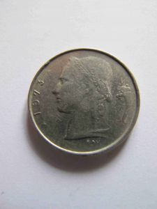 Бельгия 1 франк 1973 BELGIQVE