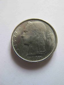 Бельгия 1 франк 1977 BELGIE