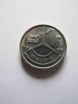 Монета Бельгия 1 франк 1989 BELGIE