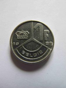 Бельгия 1 франк 1991 BELGIE