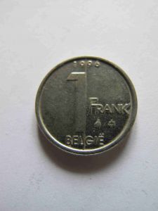 Бельгия 1 франк 1996 BELGIE