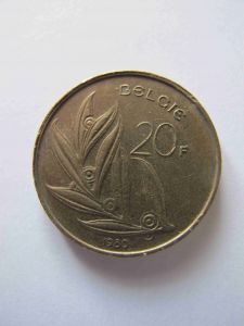 Бельгия 20 франков 1980 BELGIE