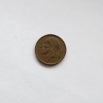 Монета Бельгия 20 сентим 1954 BELGIE