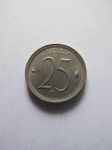Монета Бельгия 25 сентим 1975 BELGIE