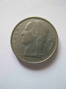 Бельгия 5 франков 1949 BELGIQVE