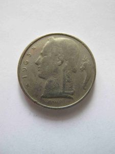 Бельгия 5 франков 1963 BELGIE