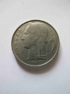 Бельгия 5 франков 1968 BELGIQVE