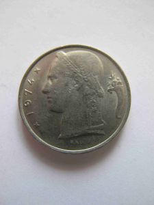 Бельгия 5 франков 1974 BELGIE