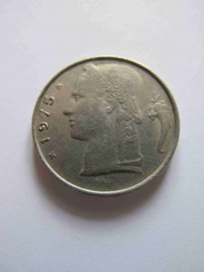 Бельгия 5 франков 1975 BELGIE
