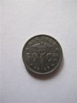 Монета Бельгия 50 сентим 1925 BELGIQVE
