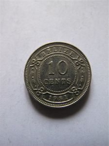  Белиз 10 центов 1981