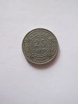 Монета Белиз 25 центов 1988