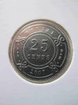 Монета Белиз 25 центов 2007