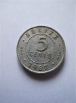 Монета Белиз 5 центов 1987