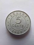 Монета Белиз 5 центов 1989
