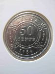 Монета Белиз 50 центов 1989