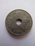 Монета Бельгийское Конго 10 сентим 1920