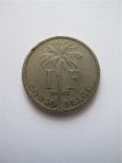 Монета Бельгийское Конго 1 франк 1922 km#20