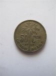 Монета Бельгийское Конго 50 сентим 1927 km#22