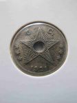 Монета Бельгийское Конго 5 сентим 1921
