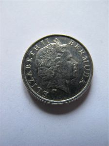 Бермудские острова 10 центов 1999