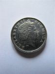 Монета Бермудские острова 10 центов 1999