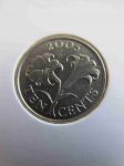 Монета Бермудские острова 10 центов 2005