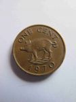 Монета Бермудские острова 1 цент 1970