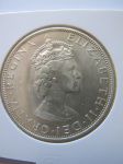 Монета Бермудские острова 1 крона 1964 серебро