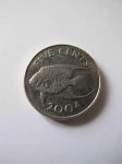 Монета Бермудские острова 5 центов 2004
