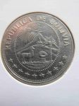 Монета Боливия 1 боливиано 1980