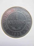 Монета Боливия 1 боливиано 1995