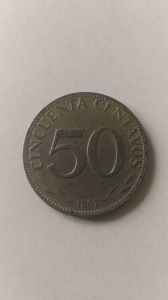 Боливия 50 сентаво 1967