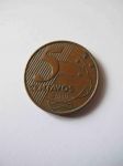 Монета Бразилия 5 сентаво 2000
