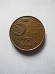 Монета Бразилия 5 сентаво 2002