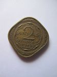 Монета Британская Индия 2 АННЫ 1945 (B)