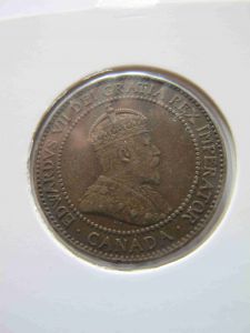 Канада 1 цент 1910