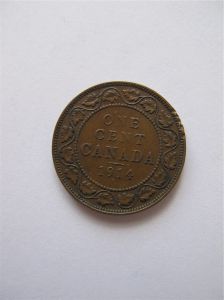 Канада 1 цент 1914